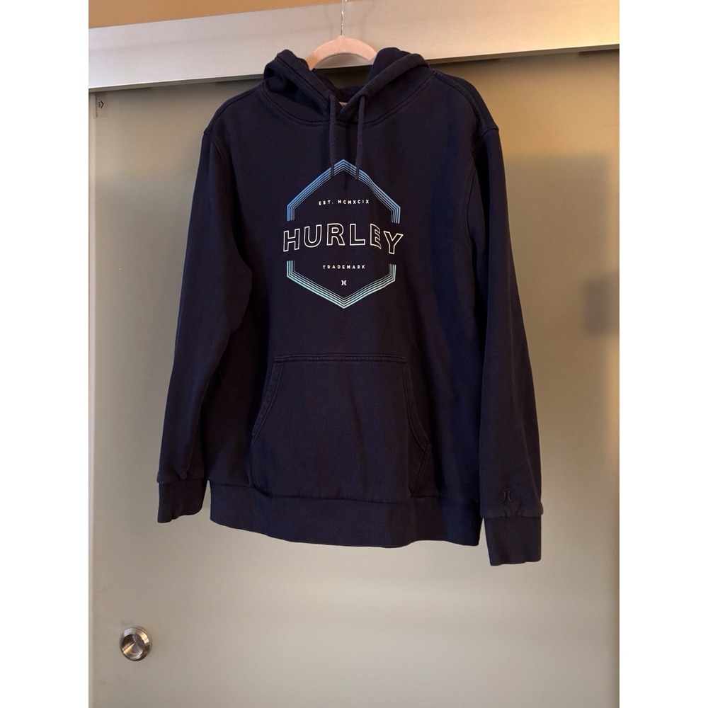 Y2K Hurley Hoodie‎ Vintage Men's Size Large